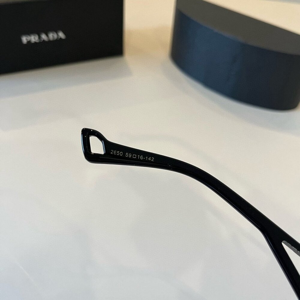 Prada Black Square Sunglasses - image 7